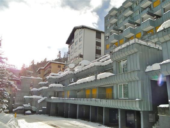 Ferienwohnung Arona 9 St. Moritz Exterior foto