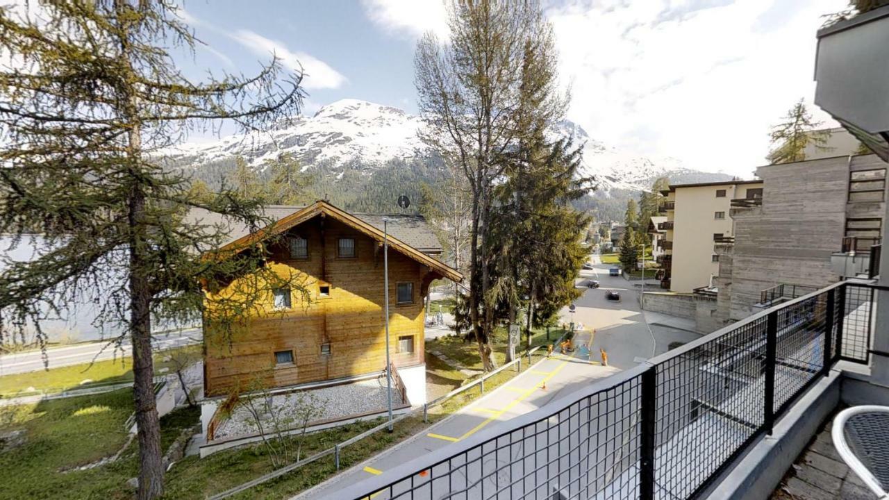 Ferienwohnung Arona 9 St. Moritz Exterior foto