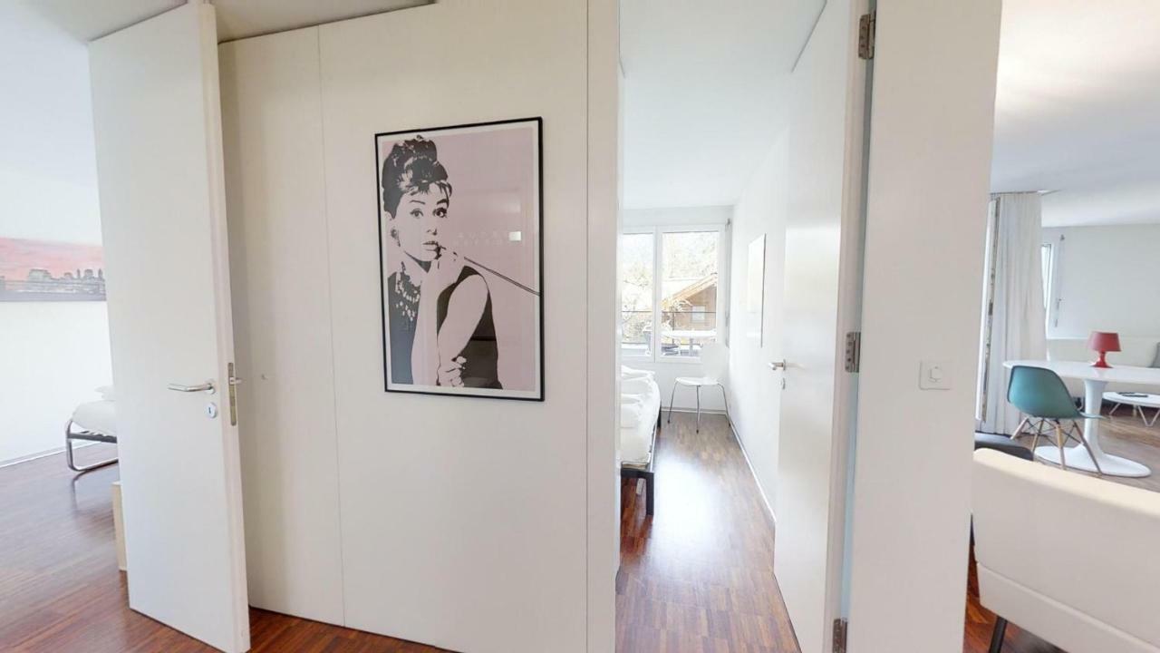 Ferienwohnung Arona 9 St. Moritz Exterior foto