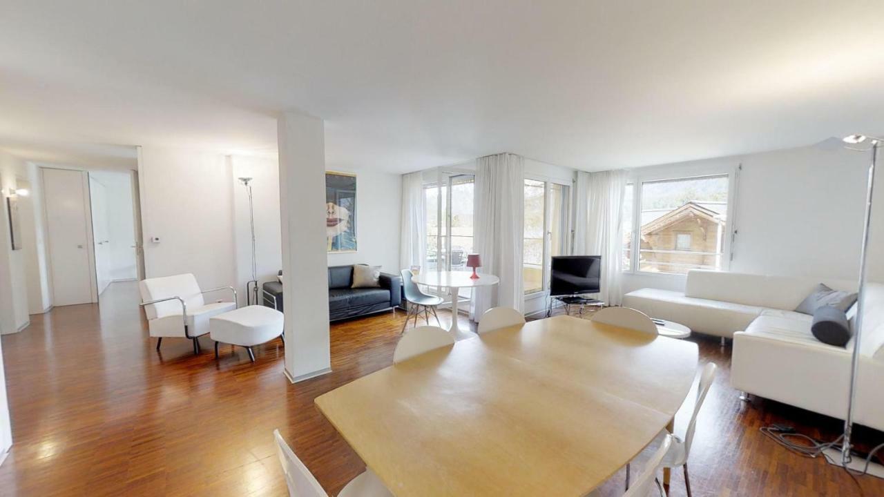 Ferienwohnung Arona 9 St. Moritz Exterior foto